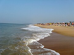 Candolim beach in Goa
