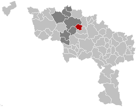Localisation de Brugelette