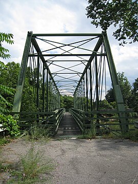 Capon Lake Whipple Truss Bridge in West Virginia