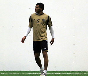 Carlos Valdés at Preseason Training for the Philadelphia Union, Jan 2011.jpg