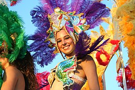 Jaarlijkse "Alegría por la vida" tijdens carnaval