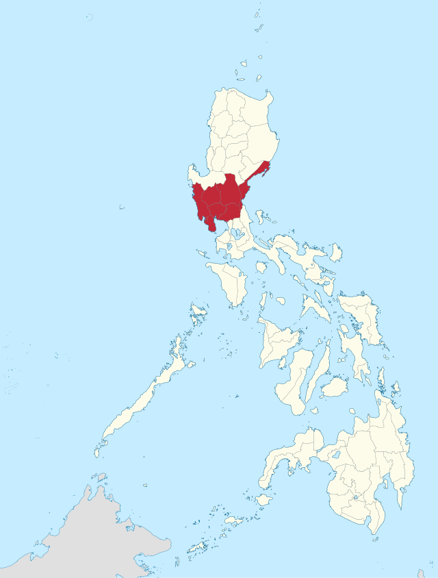 Lução Central na Filipinas  Coordenadas : 15°28'N, 120°45'E