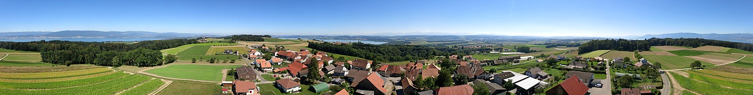 360° Panorama vom Château d'eau de Montmagny