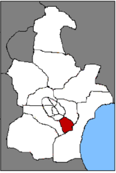 Distretto di Jinnan – Mappa
