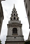 St Bride's, Fleet Street, spire