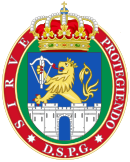DSPG emblem. Coat of Arms of the Spanish Head of Government Office Security Department.svg