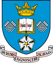 Coat of arms of the University of Sheffield.svg