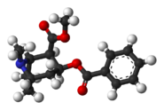 Kokainmolekula