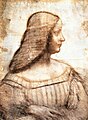 Leonardo da Vinci Portret Isabelli d’Este