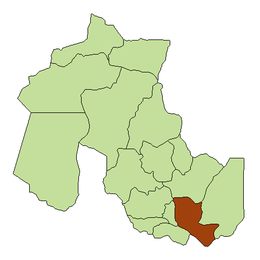 Dipartimento di San Pedro – Localizzazione