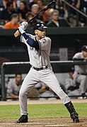 Derek Jeter batting stance allison