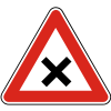 Crossroads without priority