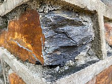 Fractured Duke stone showing phyllitic texture DukeStone2.jpg