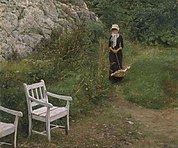 In family surroundings (ca. 1900)