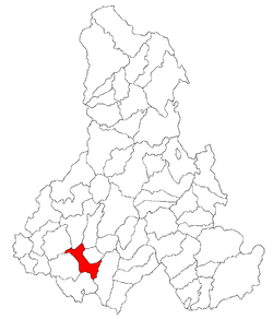 Location of the commune