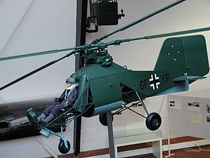 Масштабная модель Fl.282 Kolibri