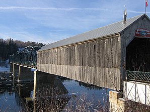 Brücke über den Saint John River