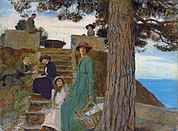 A picnic at Portofino (1911)