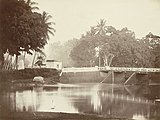 Ciliwung, Batavia, photographed by Meessen