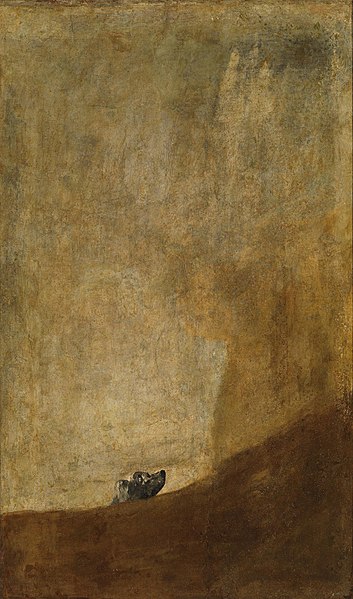 Франсиско Хосе де Гойя-и-Лусьентес - Страница 2 353px-Goya_Dog