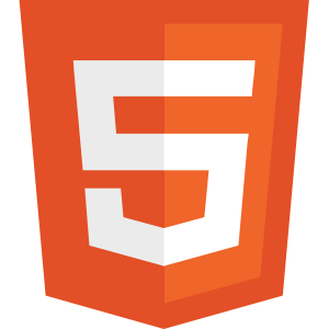 English: W3C HTML5 Badge in SVG.