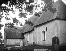Hacksta kyrka 1925.