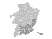 Vị trí của Herstappe năm Limburg