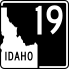 State Highway 19 marker