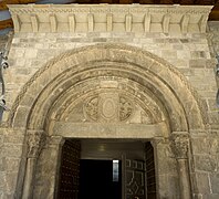 Portada sur de la catedral de San Pedro de Jaca