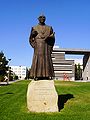 Statue des Jose Pinto Peixoto an der Universität Lissabon