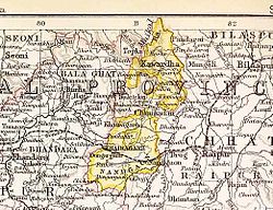 Location of Chhuikhadan