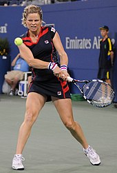 Clijsters at the 2012 US Open
