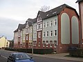 Zwei Mietshauszeilen, Nr. 47/49/51 und Nr. 53/55 bildet mit Kleiststraße 8 eine bauliche Einheit (Einzeldenkmale der Sachgesamtheit 09302613)