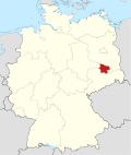 Localização de Elba-Elster na Alemanha