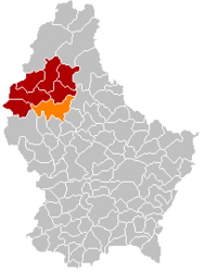 Esch-sur-Sûre – Mappa