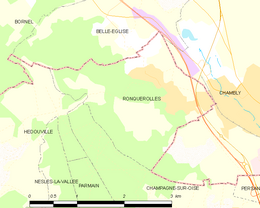 Ronquerolles – Mappa