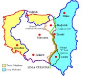 Լեհաստանի քարտեզը