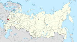Курская область на карте