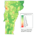 Image 24Population density of Vermont (from Vermont)