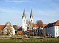 Kloster Markt Indersdorf von Westen