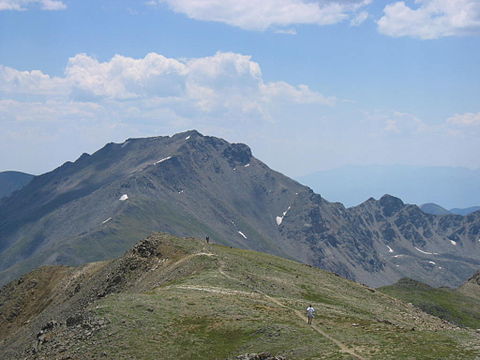 9. Mount Harvard in Chaffee County, Colorado