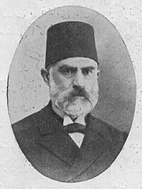 Nafi Pasha, member of the liberal Freedom and Accord Party openly discussed about voting rights for women during the Second Constitutional Era. Nafi pasha.jpg