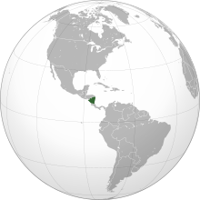Description de l'image Nicaragua (orthographic projection).svg.