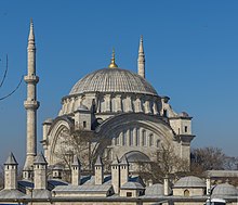 Nuruosmaniye Mosque, Istanbul (completed in 1755) Nuruosmaniye Mosque Mars 2013.jpg