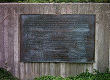 Commemorative plaque in Hamburg-Neugraben Ortsamt Suderelbe Gedenktafel.jpg