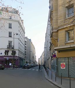 Rue de la Folie-Méricourt.