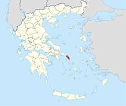 Andro (Grecia) - Localizzazione