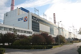 Gebäude des Kraftwerks