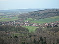 Panorama Oldendorf vanuit het zuidoosten