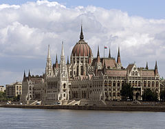 Hungarian Parliament Building, Budapest, Hungary